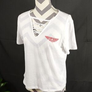 Top Gun Maverick White Tee